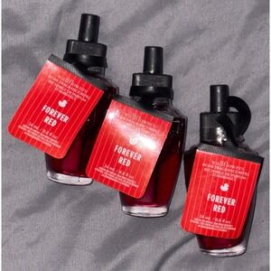 NEW White Barn Bath & Body Works Wallflower Refills, Forever Red x3